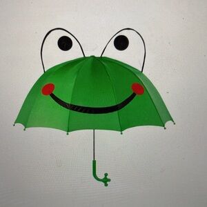 Kidorable Green Frog Umbrella